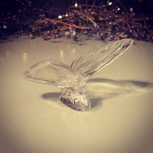 Waterford Butterfly Crystal Paperweight Figurine